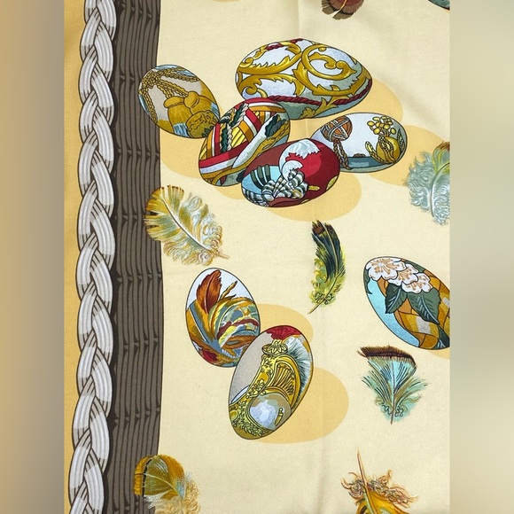 Hermes Vintage Scarf Couvee D Hermes Carre 90 Katy Latham - Picture 16 of 16